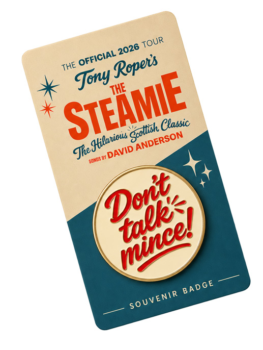 Enamel Badge / Don't Talk Mince